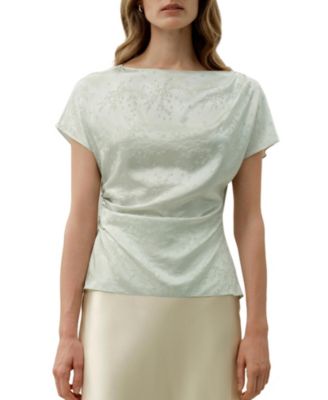Women's Ying Jacquard Silk Top