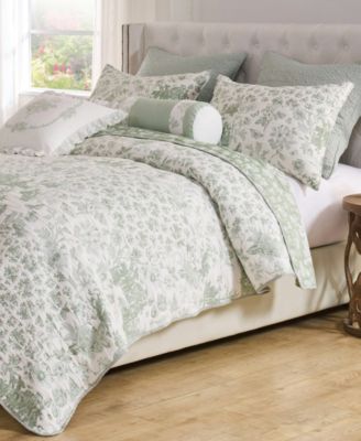Toile Patch Reversible 3-Pc. Coverlet Set, Full/Queen