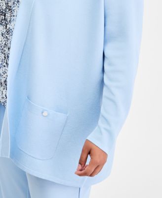 Plus Size Malibu Open-Front Cardigan