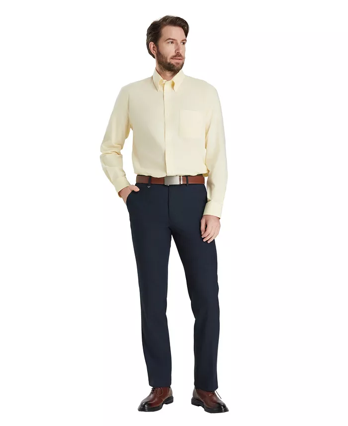 Men's Button-Down Oxford Solid Dress Shirt - thumbnail 9