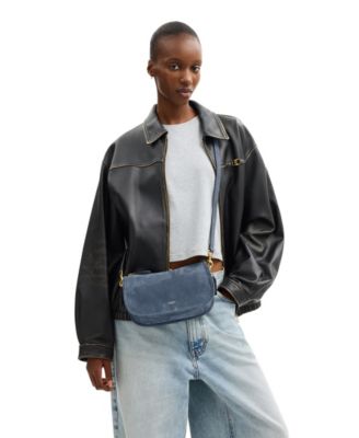 Waverly Small Suede Shoulder Bag