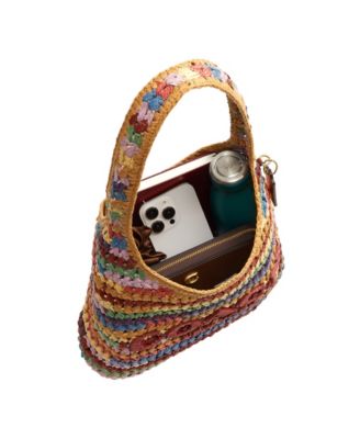 Brooklyn Small Multi Straw Shoulder Bag 28