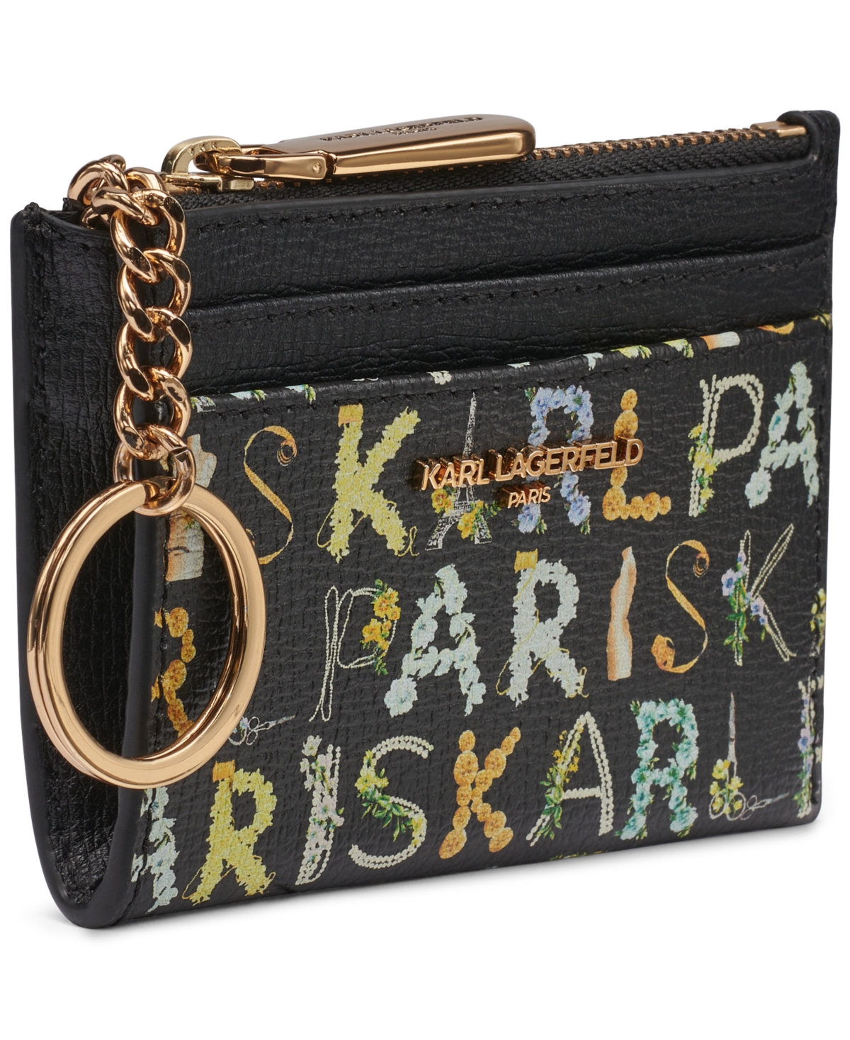 Karl Lagerfeld Paris Key Ring Card Case