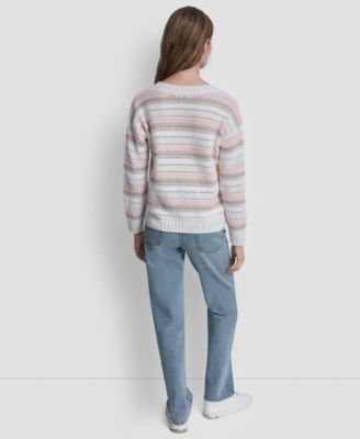 Women's Long-Sleeve Crew Neck Sweater