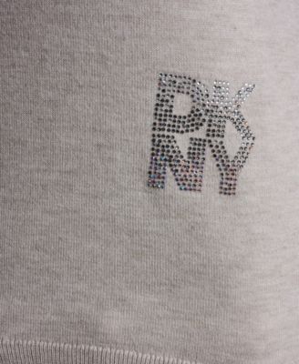 Women's Embellished Logo Crew Neck Sweater