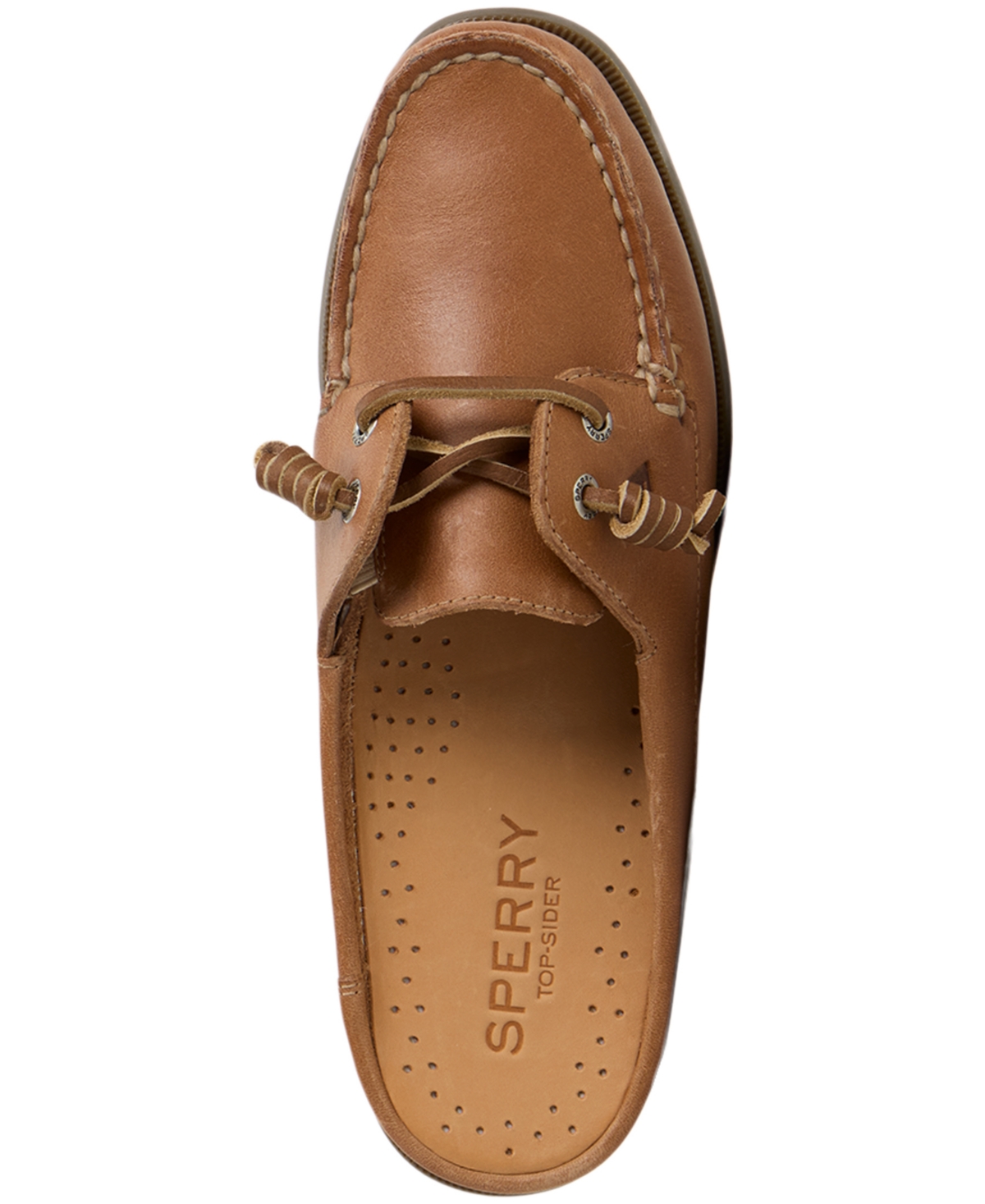 Sperry Women's Authentic Original Round Toe Mules Flats