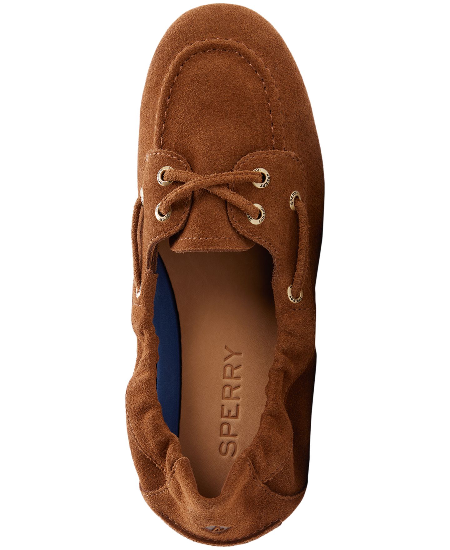 Женские туфли Sperry Slim Sail Boat, цвет: Тёмный рыжевато-коричневый, вариант 1 — фото 4