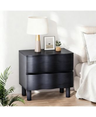 Wave Design Modern Nightstand