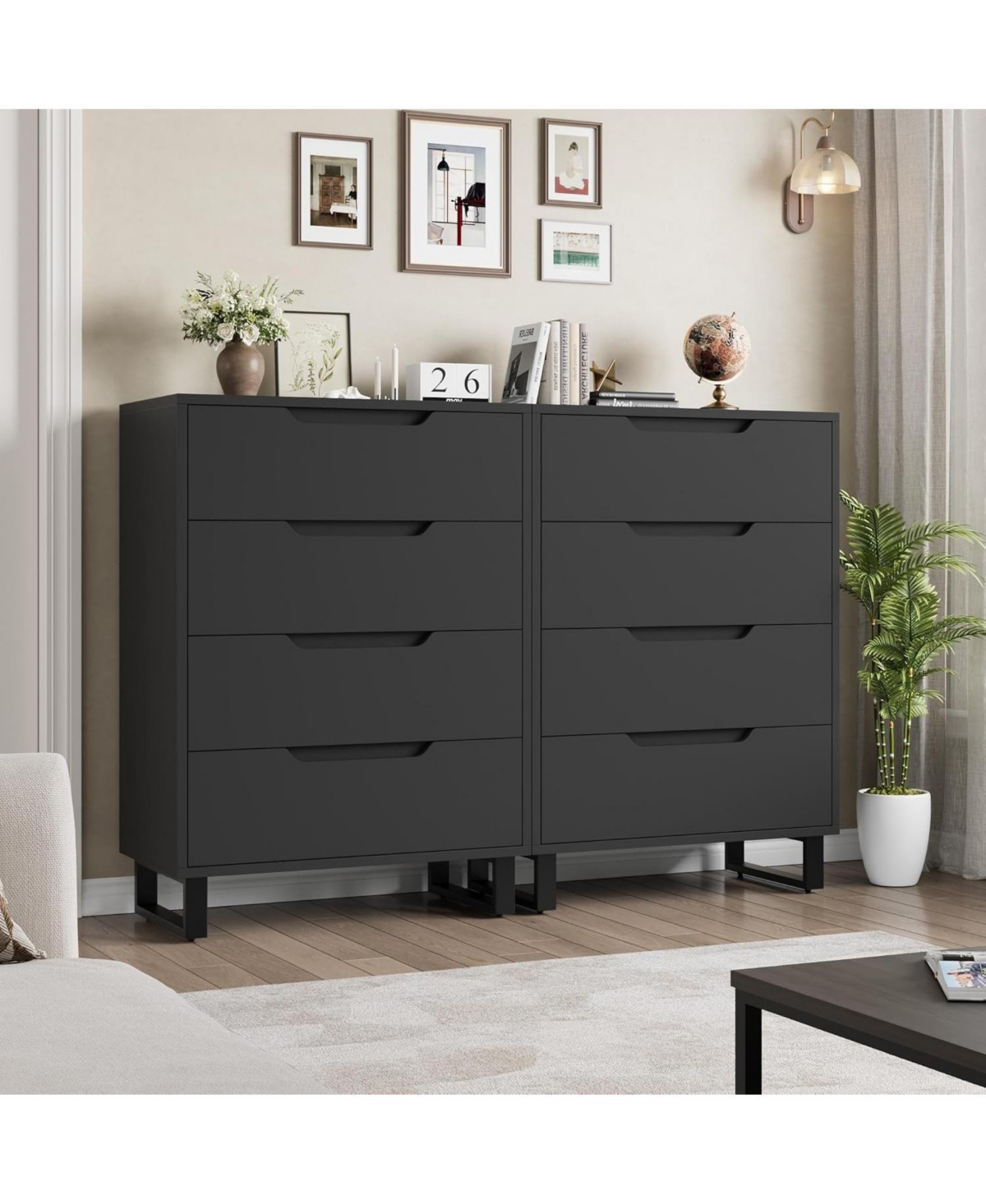 gaomon 4 Drawer Tall Dresser
