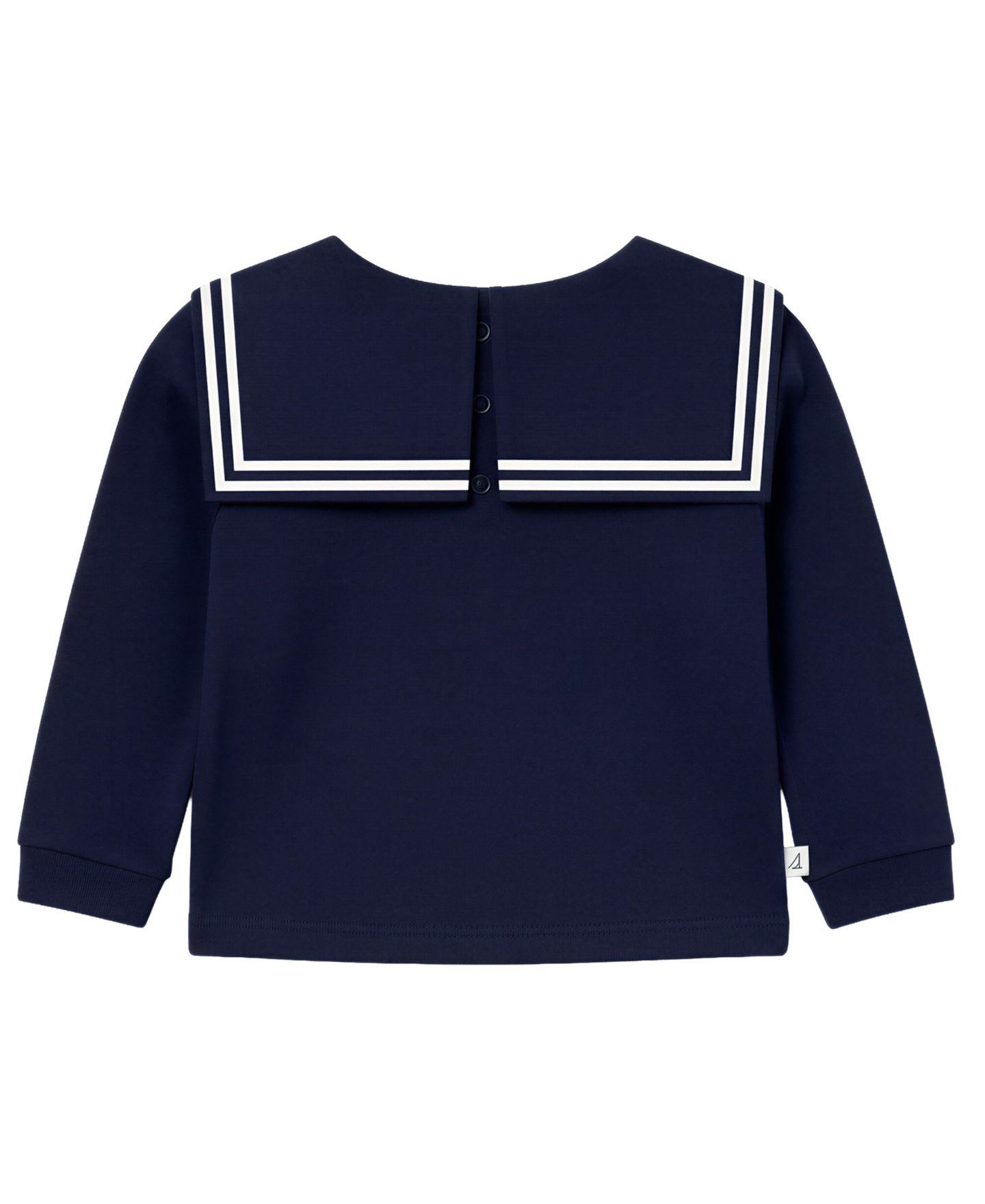 Комплект Sperry Long-Sleeve Top & Skort with Hairclip, 3-Piece Set для девочек-малышей, цвет: Тёмно-синий — фото 5