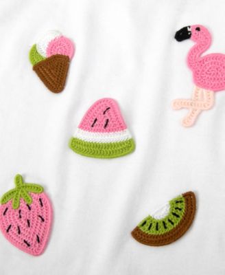 Baby Girls' Short-Sleeve Knit T-Shirt and Shorts, 2-Piece Set