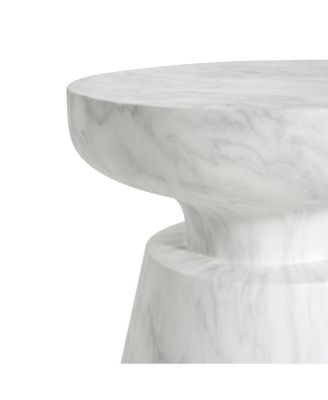 Streamdale Outdoor Ponti Travertine Side Table