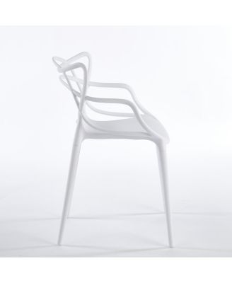 5pcs Dining Set, Metal Leg Table, Mid-century Style