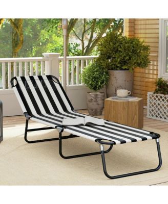 Foldable Reclining Pool & Beach Chair