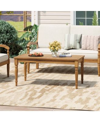Acacia Classic Outdoor Coffee Table