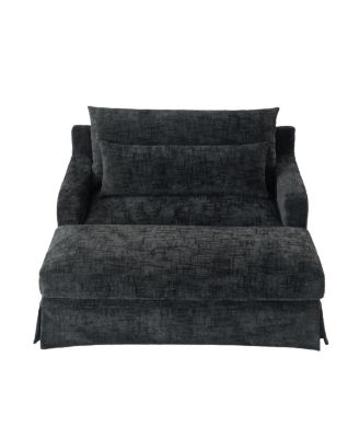 Chenille Sofa Bed, 59.5-Inch Sleeper Sofa, Loveseat