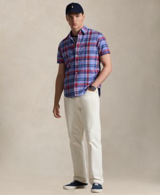 Men's Classic-Fit Short-Sleeve Oxford Shirt