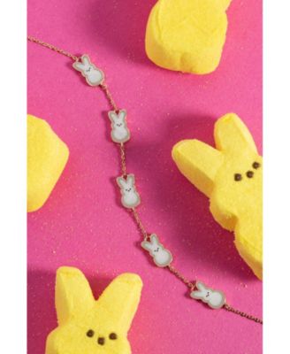 Peeps Pearlized Bunny Bracelet