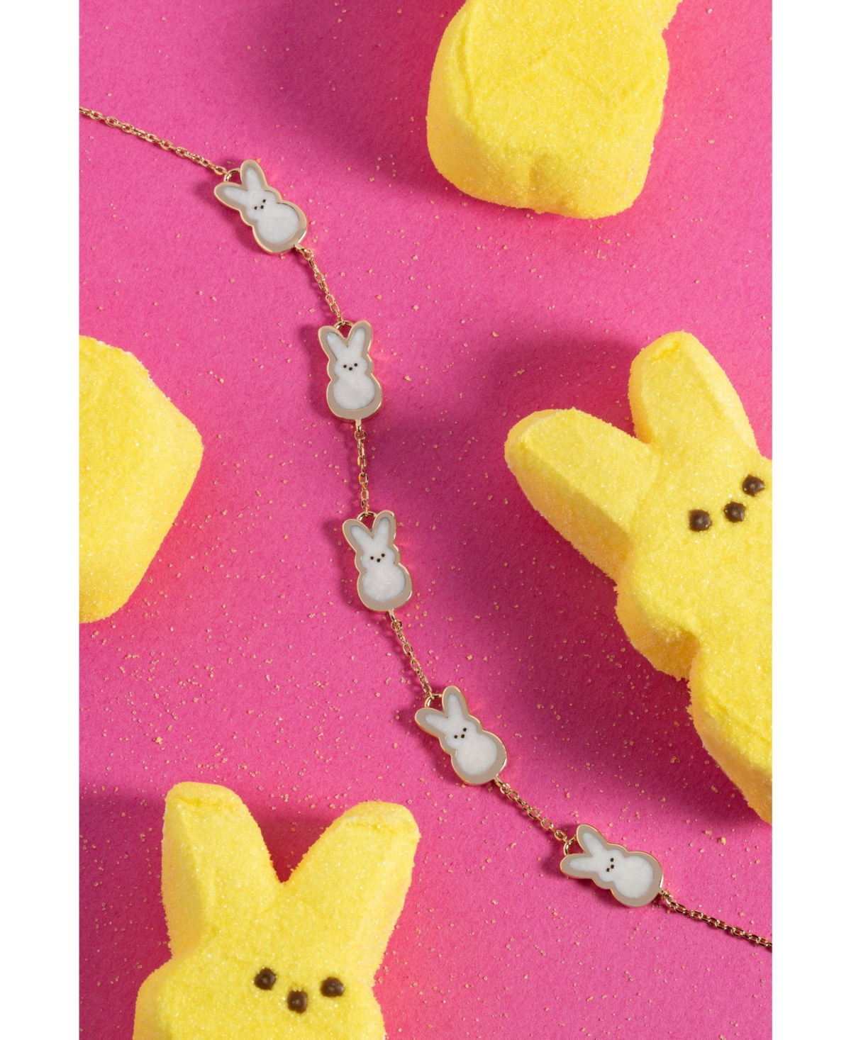 Alex and Ani Peeps Pearlized Bunny Bracelet