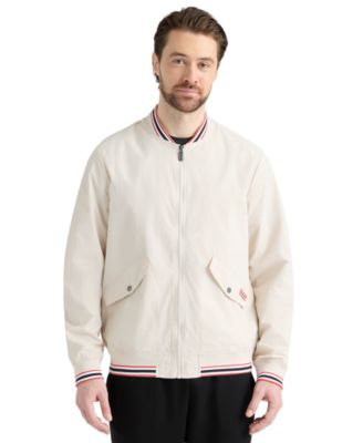 Men's Gaston Striped Rib Bomber Jacket