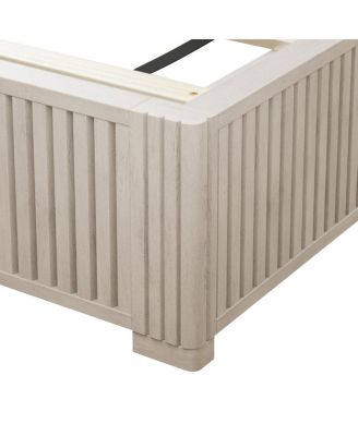 Solid Wood Platform Bed Frame w/ Headboard