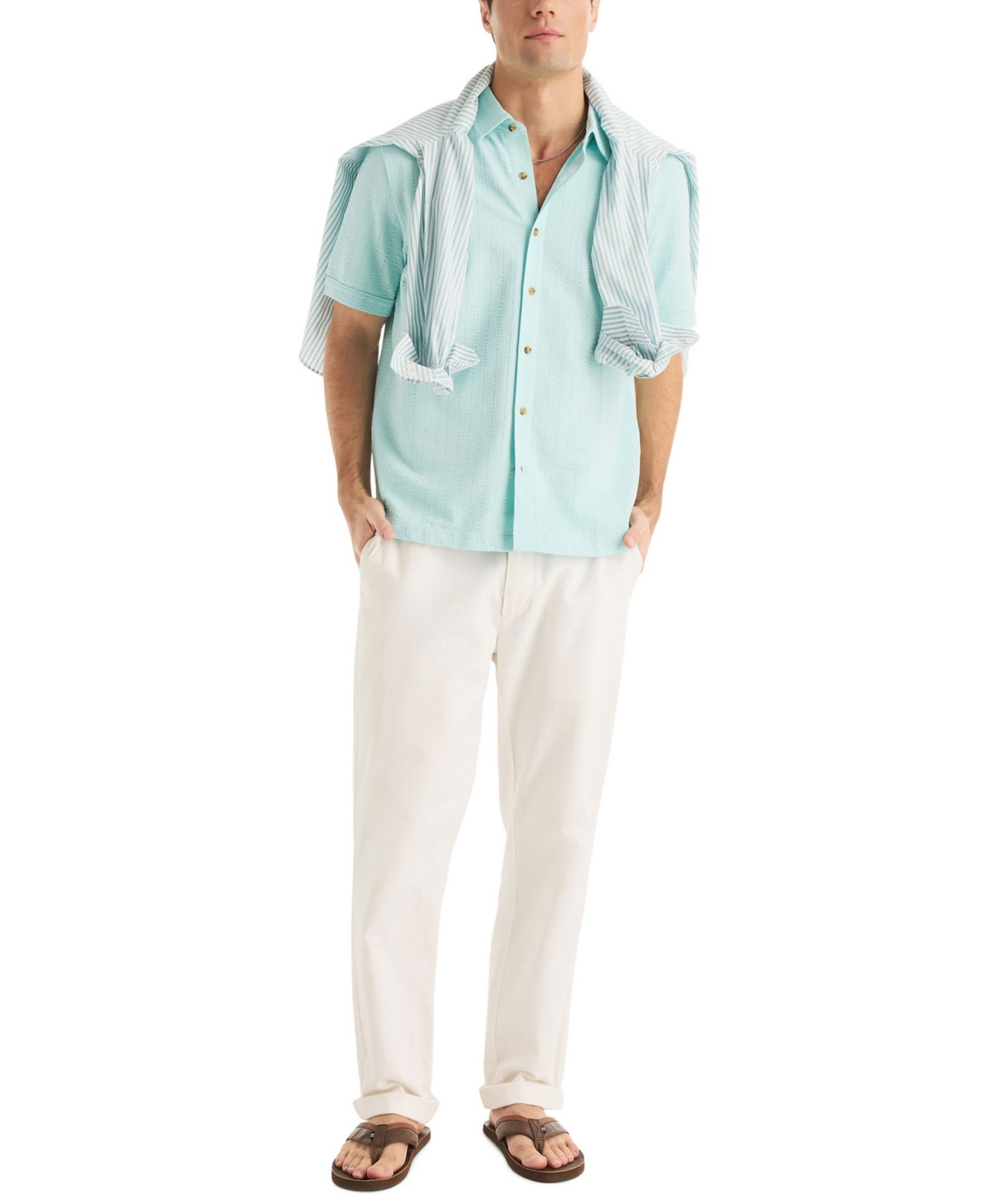 Nautica Men's Short-Sleeve Shirt