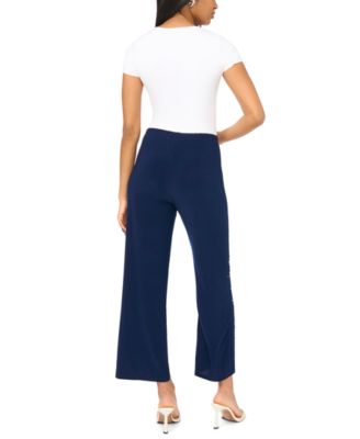 Petite Wide-Leg Pants