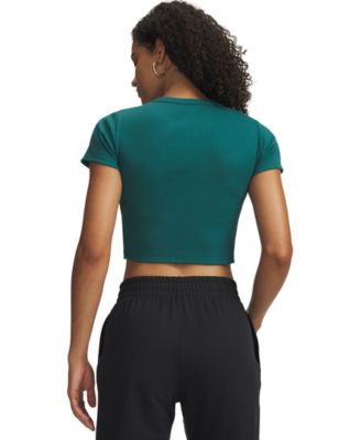 Women's Rival Ribbed Cropped T-Shirt