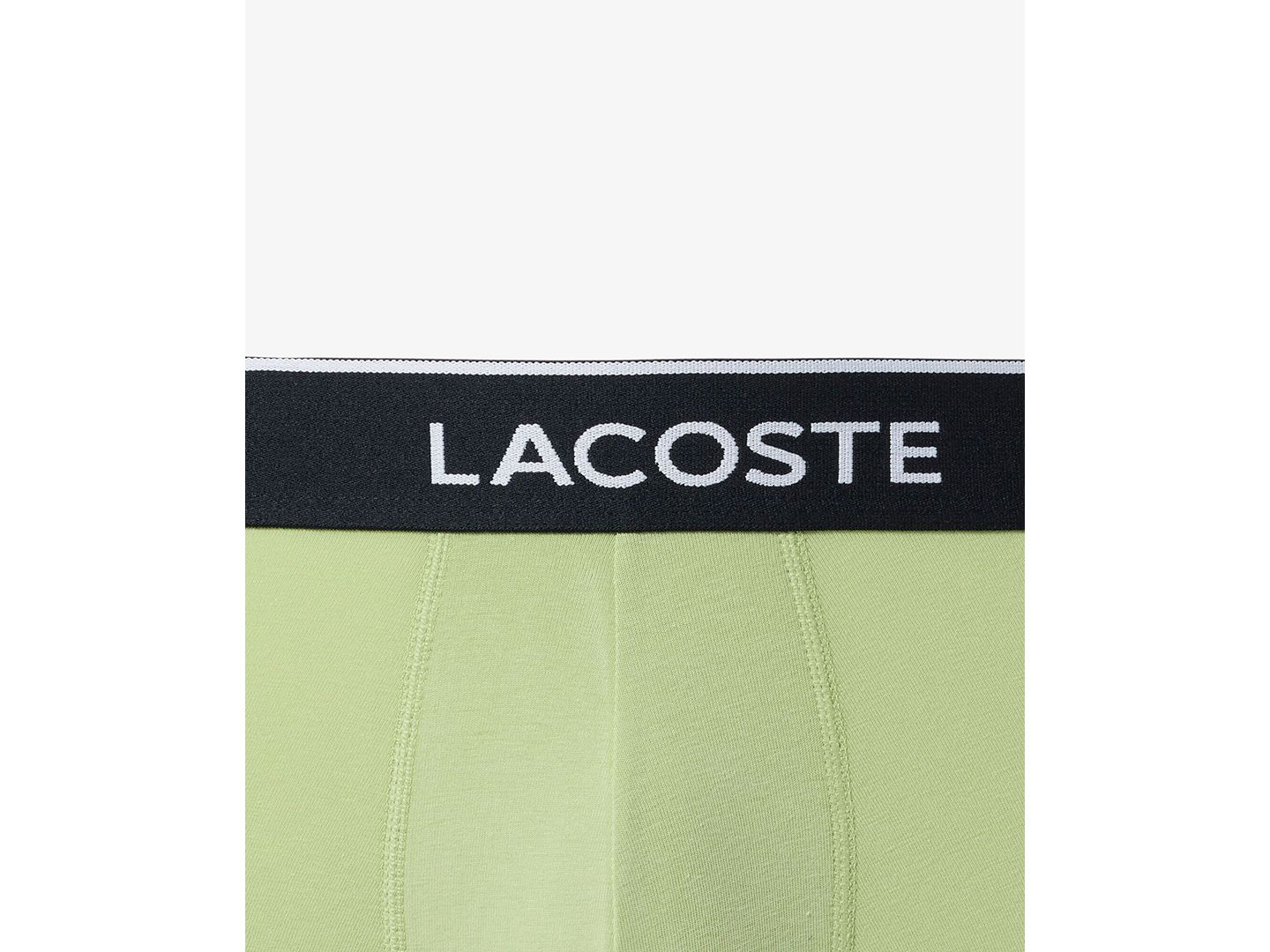 Комплект белья Gift для мужчин, боксеры, 3 шт. — Lacoste, цвет: Берёзовый / Зелёный чёрный — фото 5