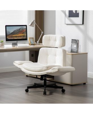 Criss Cross Chair with Adjustable Armrests, Wheels & Headrest