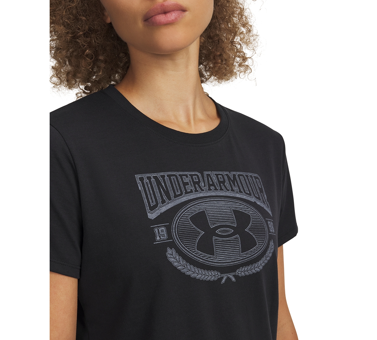 Under Armour Women's Crew Neck Short-Sleeve Top
