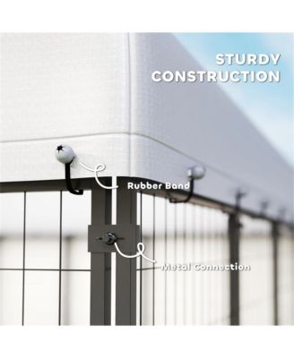 Large Outdoor Dog Kennel, Spacious Pet Shelter