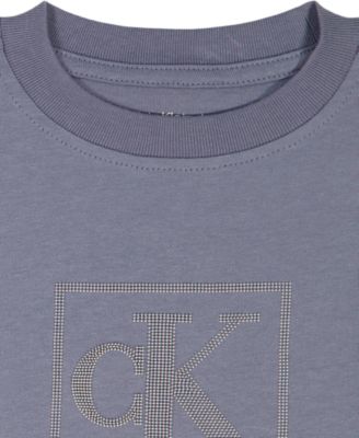 Boys' 2T-7 Relaxed Monogram T-Shirt and Poplin Shorts, 2-Piece Set