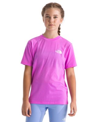 Boys' and Girls' 6-20 Adventure Wildflower Mountain Short-Sleeve T-Shirt