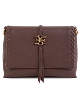 Sam Edelman Sylvia Fold-Over Medium Crossbody Bag - Macy's