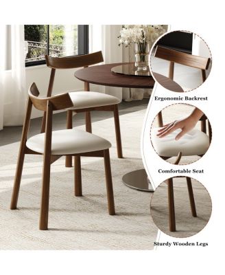 Solid Wood Dining Table Set Chairs, Round Table, Lazy Susan, Retro Kitchen Set