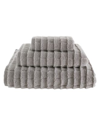 Subway Tile Textured Cotton 3-Pc. Bath Towel Set