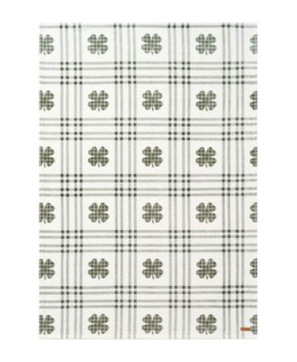 Clovers Plush Throw, 50" x 70"
