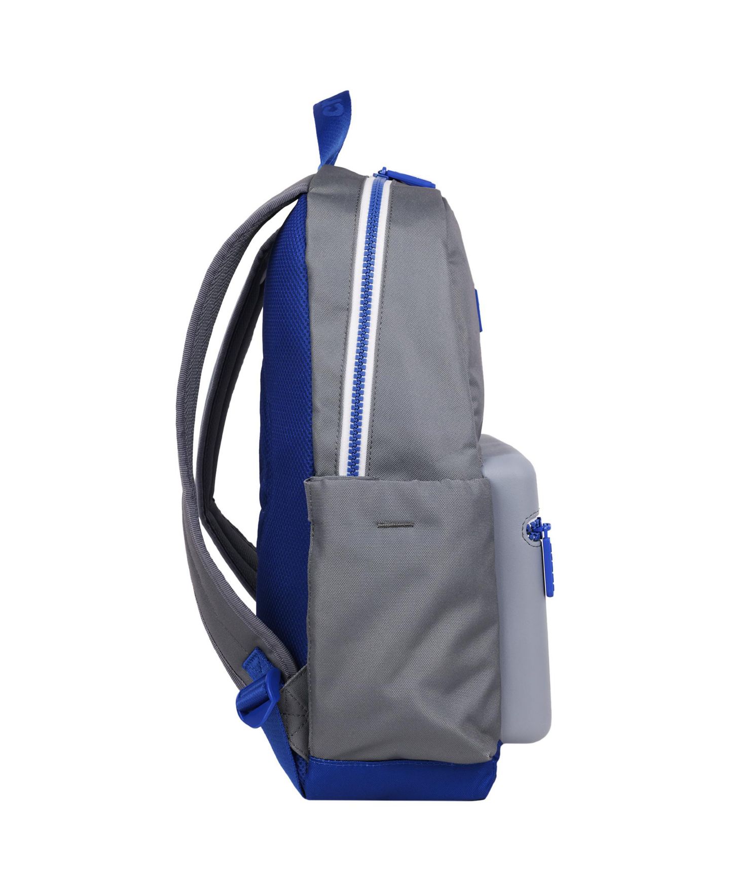 Рюкзак Crocs Molded Front Storage Pocket Lightweight, цвет: Серый / Разноцветный — фото 4