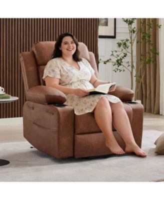 Power Lift Recliner Chair for Elderl y,Electric Lift Chair with Vibration Massage and Lumbar Heating