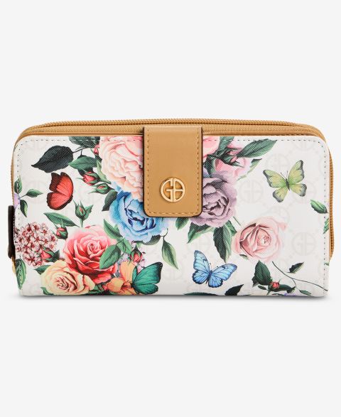 Giani Bernini Floral Print Wallet
