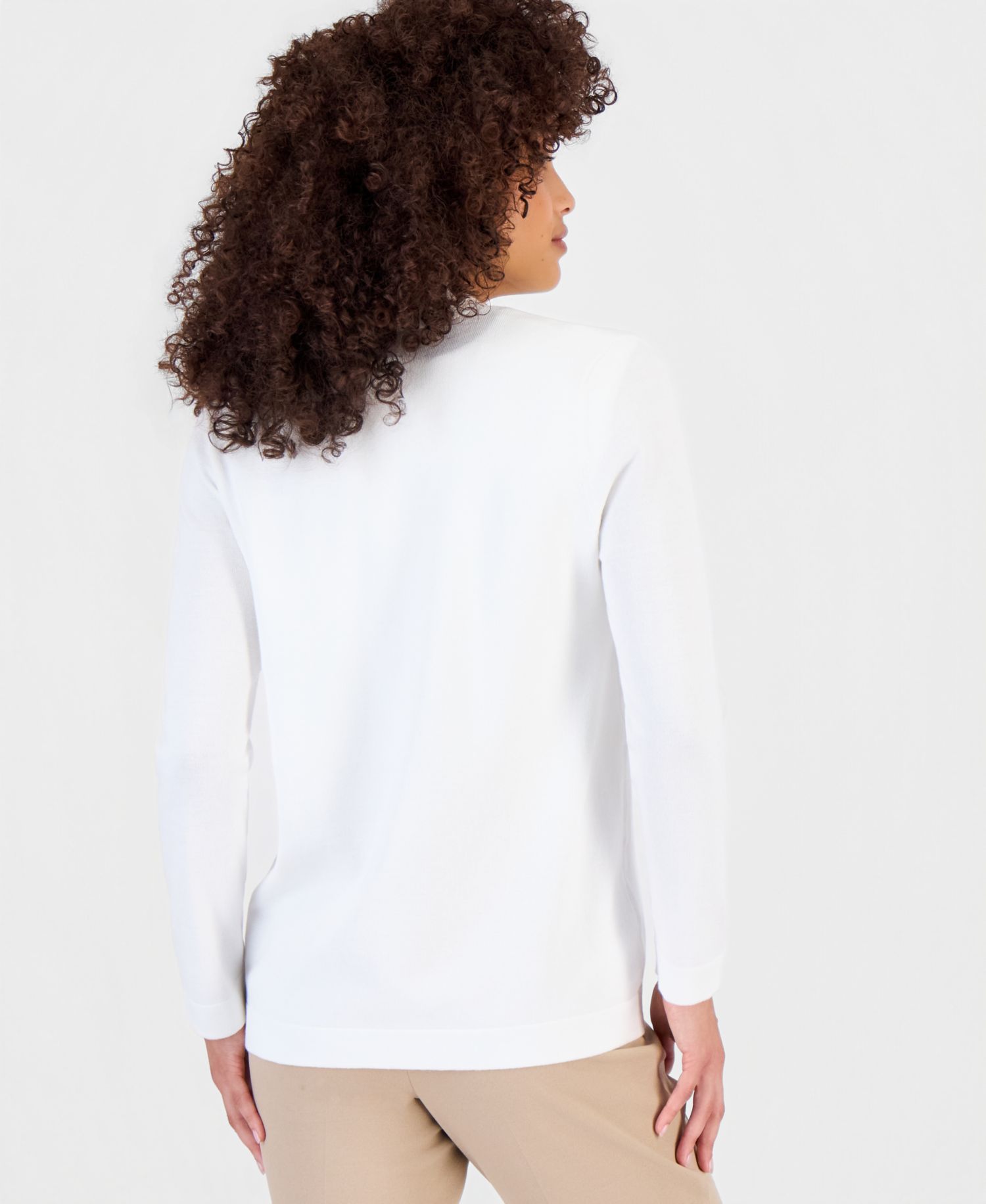 Petite Chatham Open-Front Cardigan