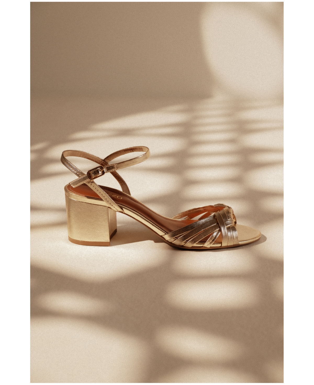 Arezzo Women's Nina Mid Block Heel Sandals