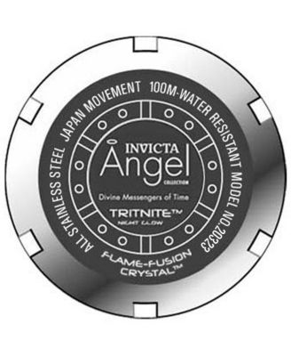 Women's 20323 Angel  Quartz 3 Hand Dial Watch