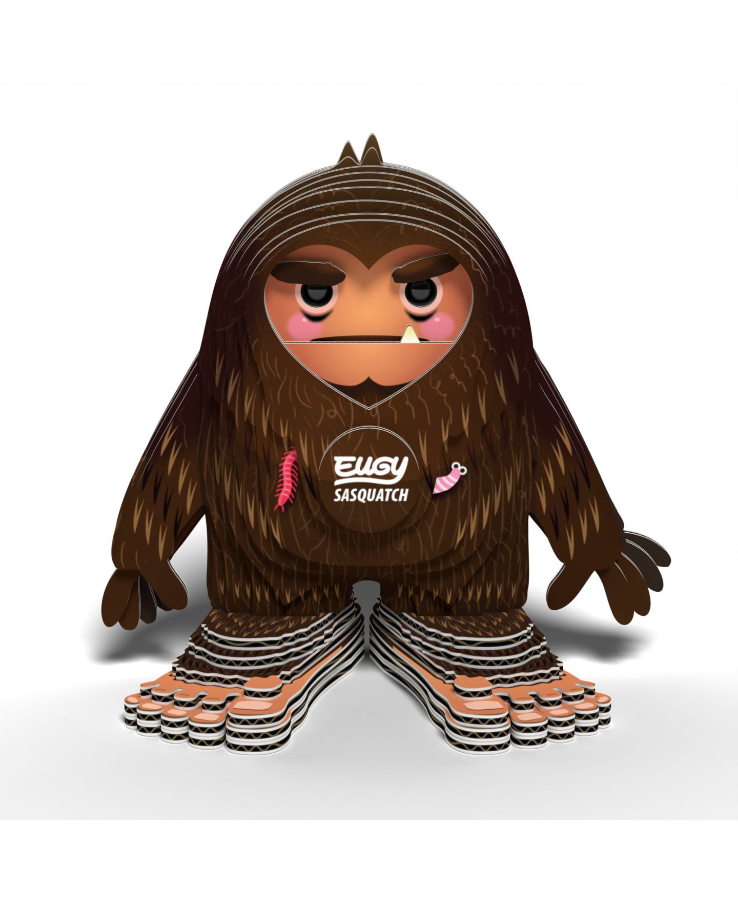 Детский пазл Eugy 3D Sasquatch Puzzle, Ages 6+ — фото 3