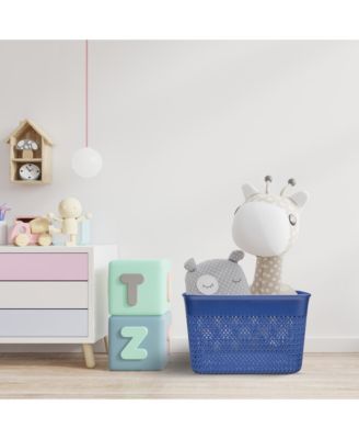 Lightweight Heavy Duty Storage Woven Trendy Basket 16 Quarts