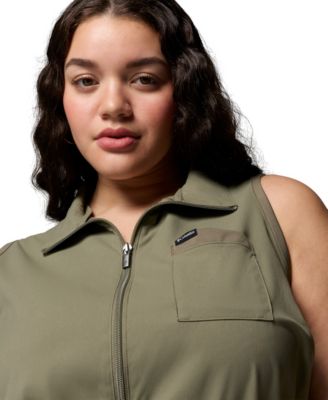 Plus Size Leslie Falls Collared Active Dress