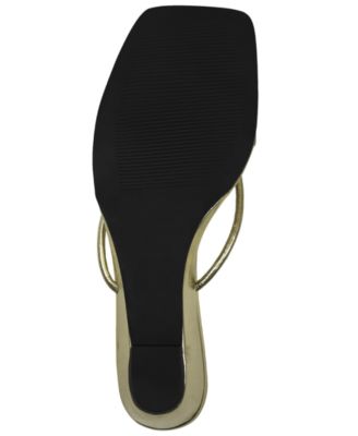 Jeffery Campbell Women's Simplicity Thong Wedge Sandals