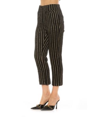 Women's Clio Cropped Pants with Welt Pockets