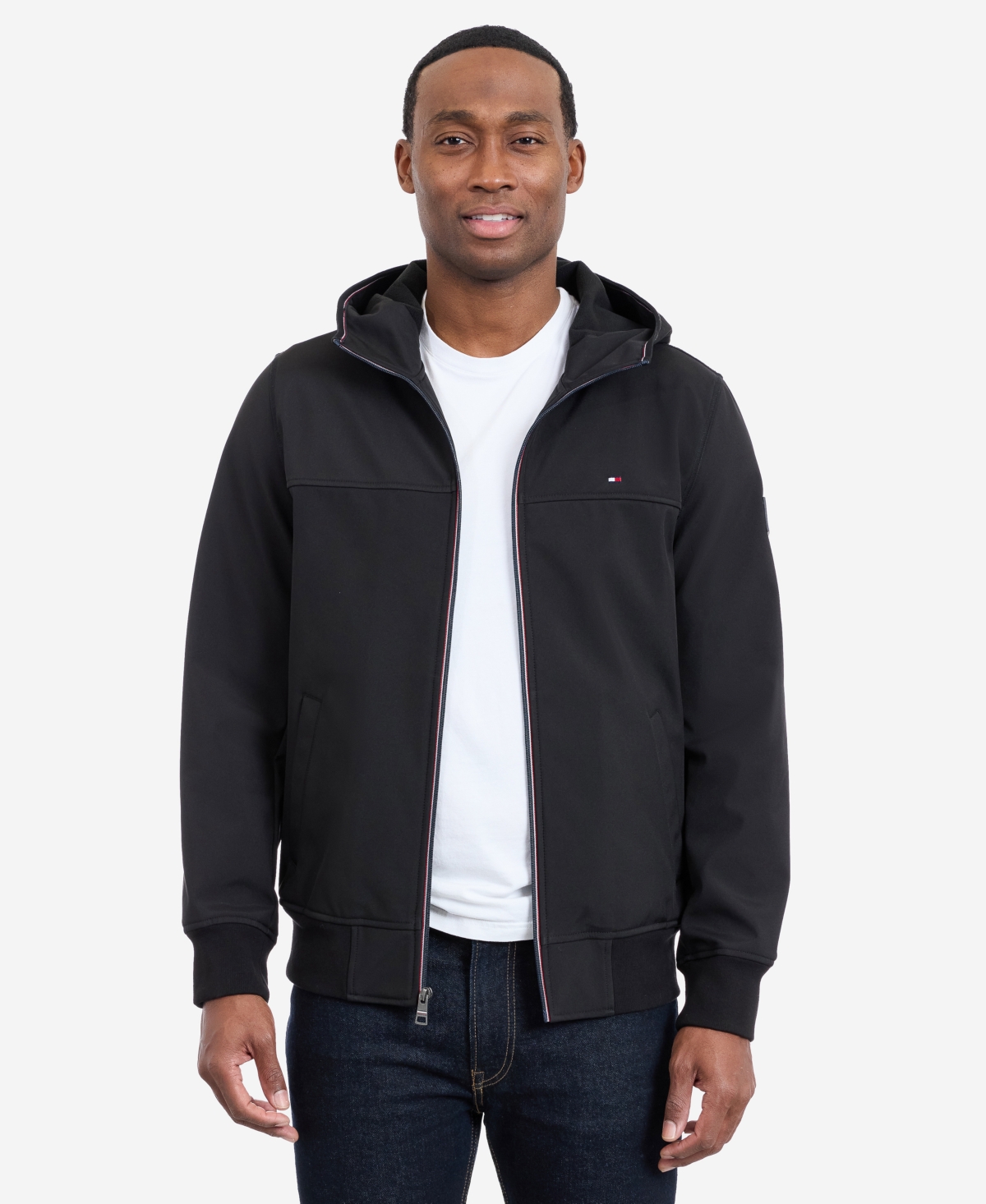 Tommy Hilfiger Men's Hooded Softshell Jacket